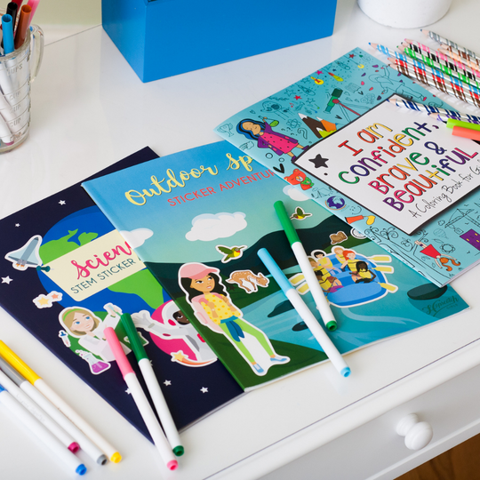 Activity Books Can Empower Girls!