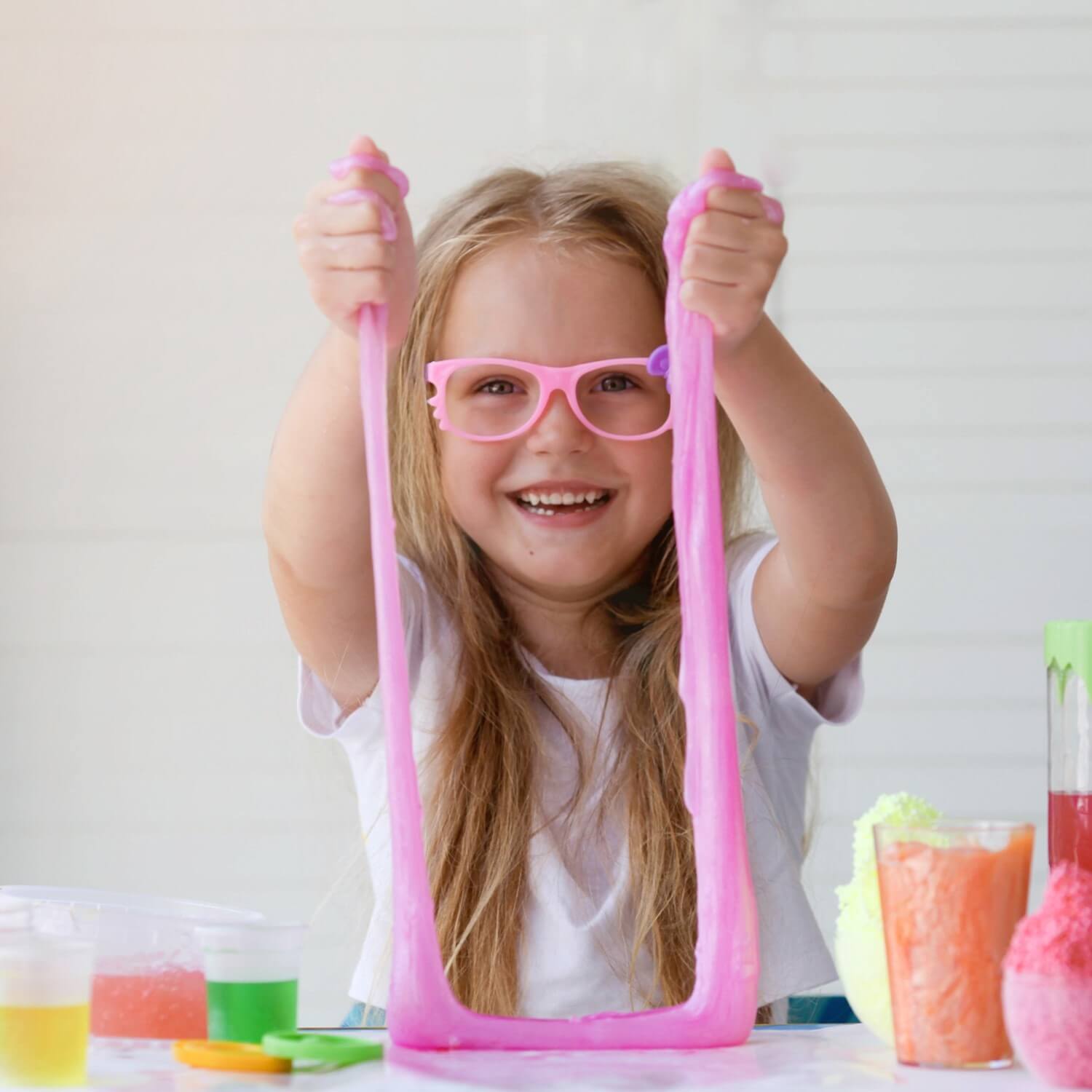 DIY Fluffy Slime – Hopscotch Girls