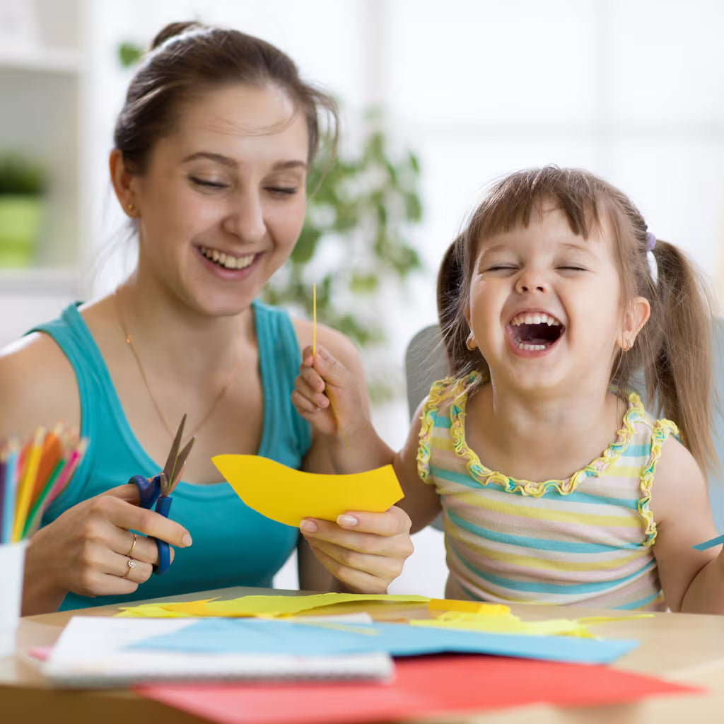 Easy Spring Craft: Paper Bead Affirmation Necklaces