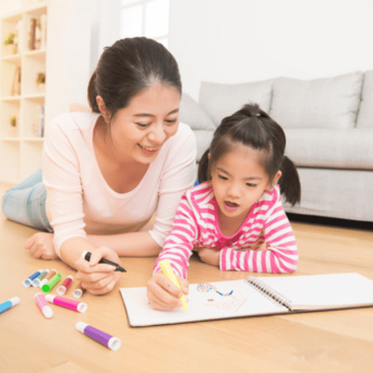 The Secret of Parenting with Art