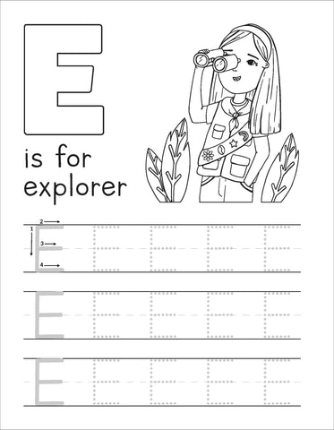G Is For Girl: Trace & Learn Letters