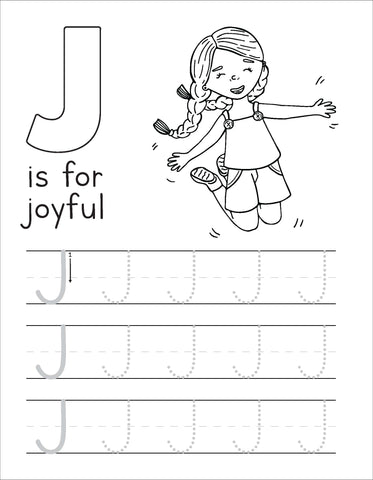 G Is For Girl: Trace & Learn Letters
