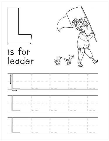 G Is For Girl: Trace & Learn Letters