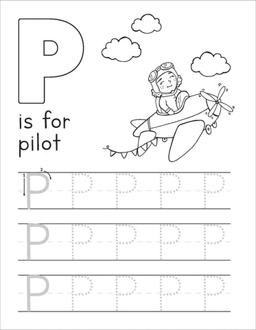 G Is For Girl: Trace & Learn Letters